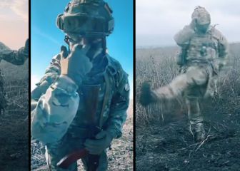 El soldado ucraniano que baila en el campo de batalla para que no se preocupe su hija