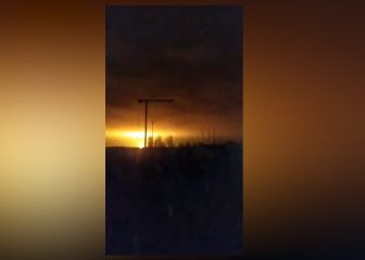 El momento en el que el misil Neptune de Ucrania alcanza en buque Moskva ruso