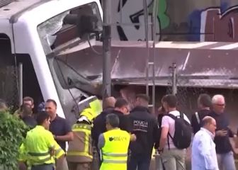 Un fallecido y 85 heridos en un accidente ferroviario en Sant Boi de Llobregat